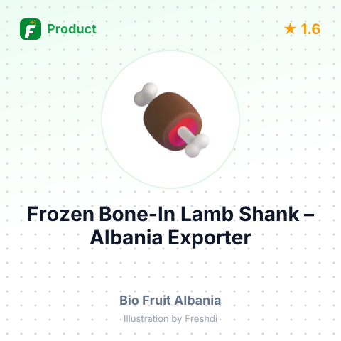 Frozen Bone-In Lamb Shank – summary card, no photo uploaded yet