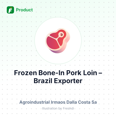 Frozen Bone-In Pork Loin – summary card, no photo uploaded yet