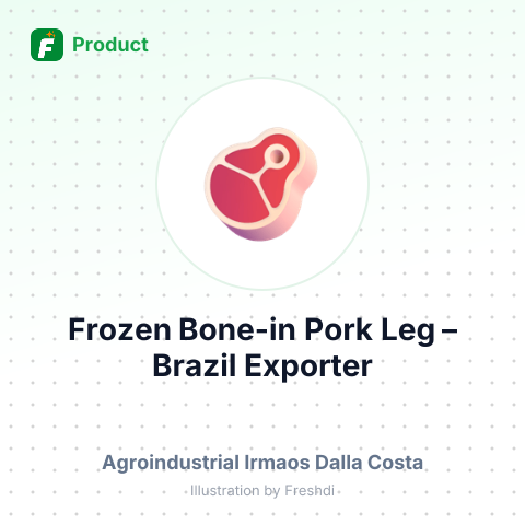 Frozen Bone-in Pork Leg – summary card, no photo uploaded yet
