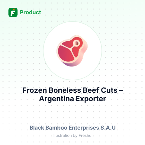Frozen Boneless Beef Cuts – summary card, no photo uploaded yet
