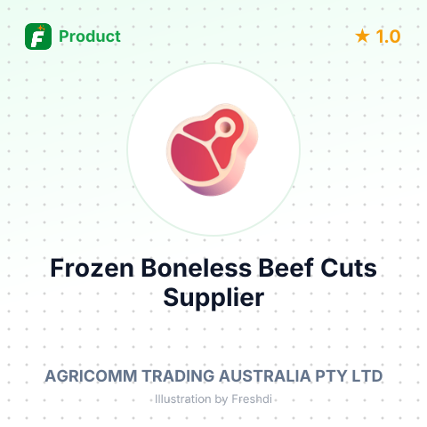 Frozen Boneless Beef Cuts – summary card, no photo uploaded yet
