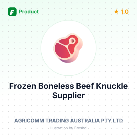 Frozen Boneless Beef Knuckle – summary card, no photo uploaded yet