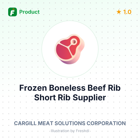 Frozen Boneless Beef Rib Short Rib – summary card, no photo uploaded yet