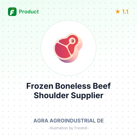 Frozen Boneless Beef Shoulder – summary card, no photo uploaded yet