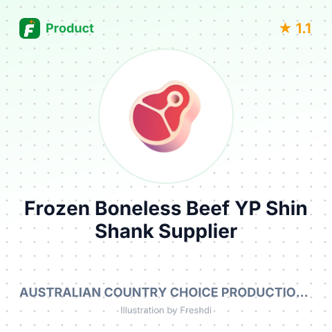 Frozen Boneless Beef YP Shin Shank – summary card, no photo uploaded yet