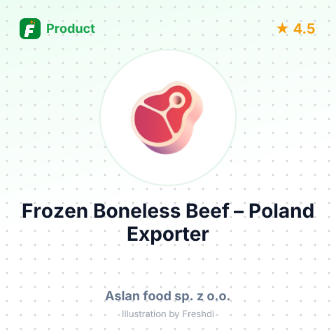 Frozen Boneless Beef – summary card, no photo uploaded yet