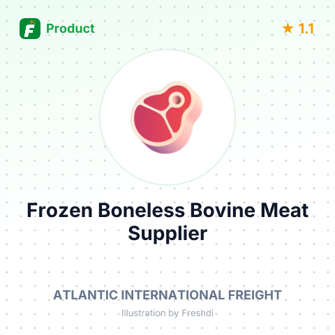 Frozen Boneless Bovine Meat – summary card, no photo uploaded yet