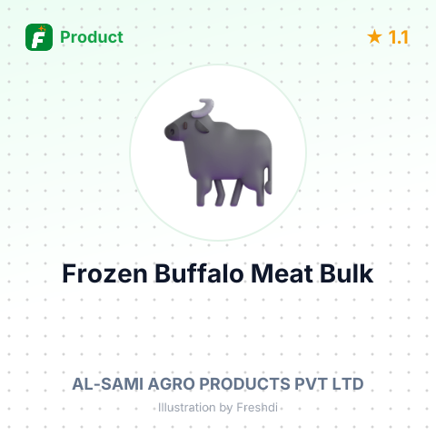Frozen Boneless Buffalo Meat - Trimmings – summary card, no photo uploaded yet