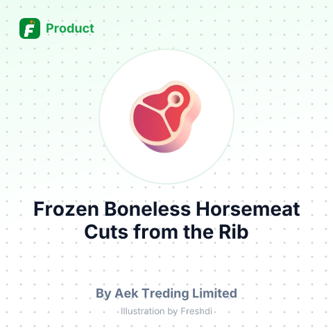Frozen Boneless Horsemeat Cuts from the Rib Section – summary card, no photo uploaded yet