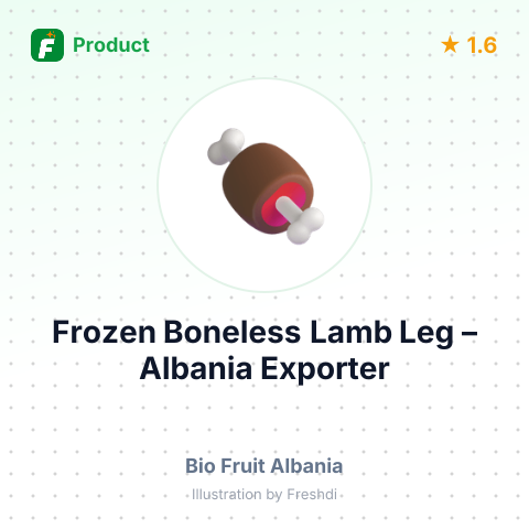 Frozen Boneless Lamb Leg – summary card, no photo uploaded yet