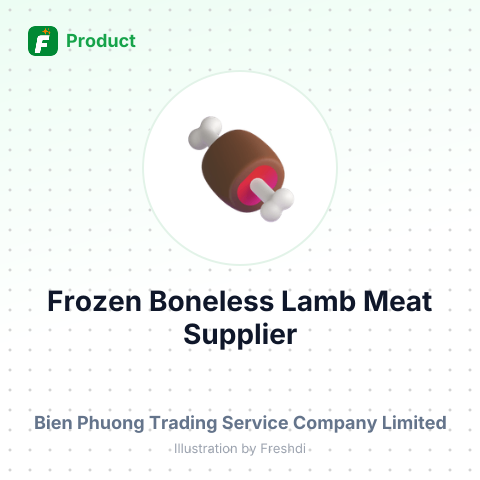 Frozen Boneless Lamb Meat – summary card, no photo uploaded yet
