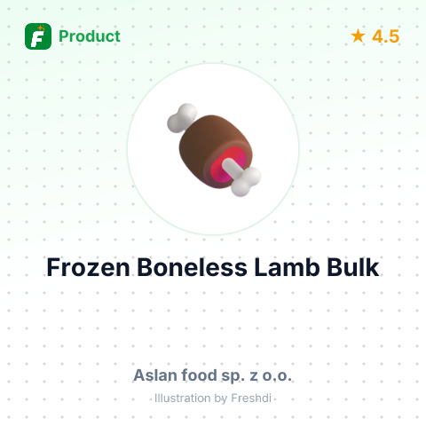 Frozen Boneless Lamb – summary card, no photo uploaded yet