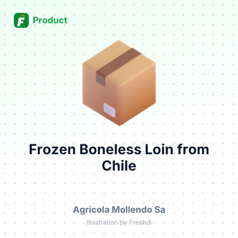 Frozen Boneless Loin – summary card, no photo uploaded yet