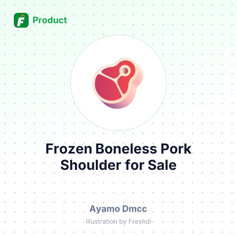 Frozen Boneless Pork Shoulder – summary card, no photo uploaded yet