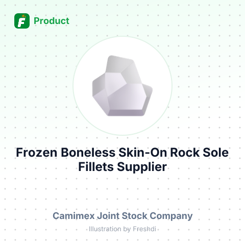 Frozen Boneless Skin-On Rock Sole Fillets (5-8oz) – summary card, no photo uploaded yet