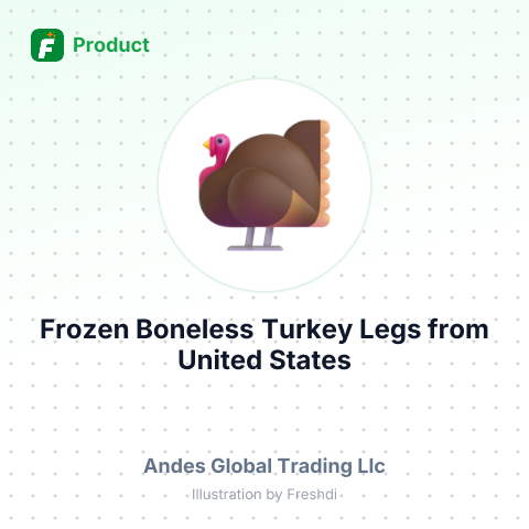 Frozen Boneless Turkey Legs – summary card, no photo uploaded yet