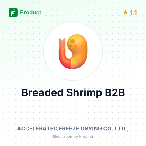 Frozen Breaded Coconut Butterfly Shrimp – summary card, no photo uploaded yet