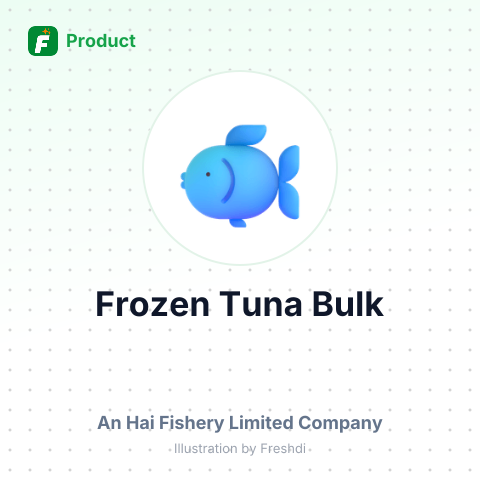 Frozen Brisket Yellow Fin Tuna – summary card, no photo uploaded yet
