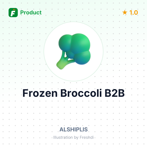 Frozen Broccoli – summary card, no photo uploaded yet