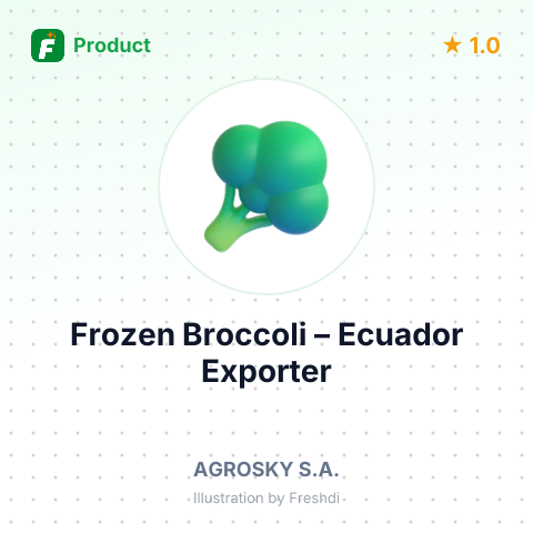Frozen Broccoli – summary card, no photo uploaded yet