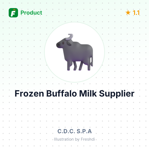 Frozen Buffalo Milk – summary card, no photo uploaded yet