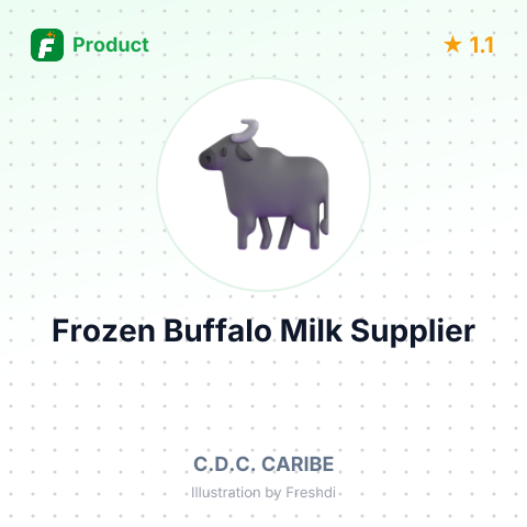Frozen Buffalo Milk – summary card, no photo uploaded yet