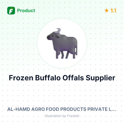 Frozen Buffalo Offals – summary card, no photo uploaded yet