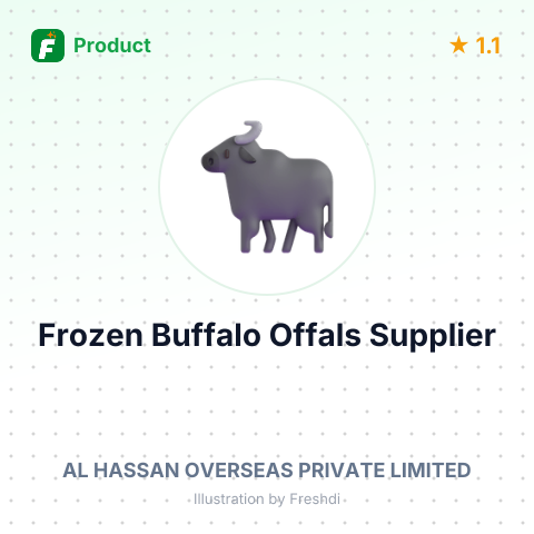 Frozen Buffalo Offals – summary card, no photo uploaded yet