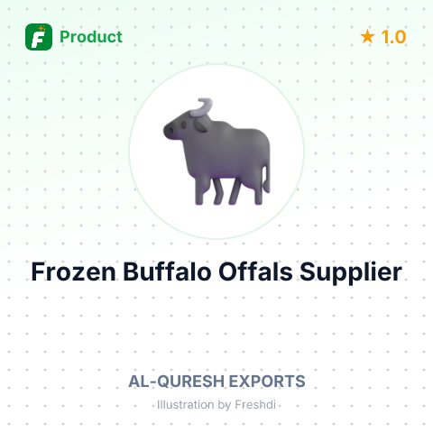 Frozen Buffalo Offals – summary card, no photo uploaded yet
