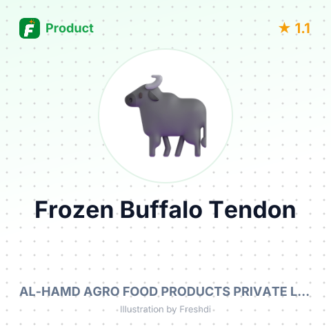 Frozen Buffalo Tendon – summary card, no photo uploaded yet