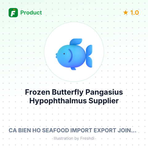 Frozen Butterfly Pangasius Hypophthalmus – summary card, no photo uploaded yet