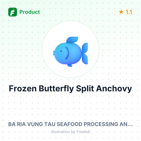 Frozen Butterfly Split Anchovy – summary card, no photo uploaded yet