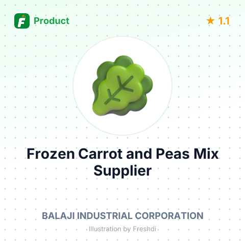 Frozen Carrot and Peas Mix – summary card, no photo uploaded yet