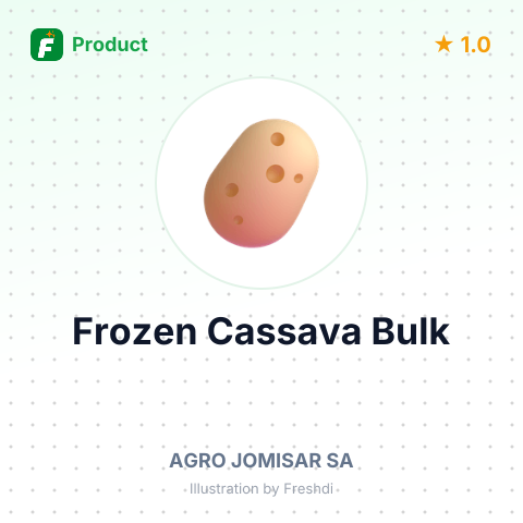Frozen Cassava and Eddoes Mix – summary card, no photo uploaded yet