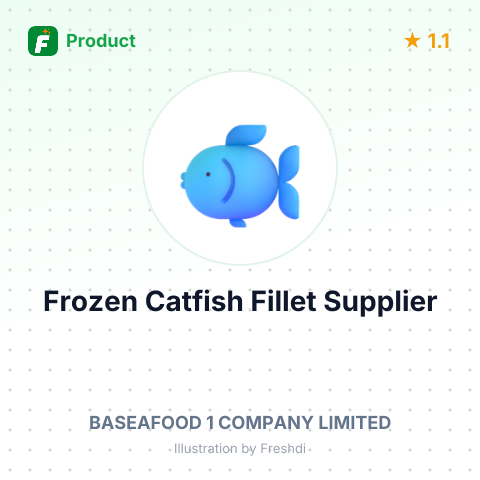 Frozen Catfish Fillet – summary card, no photo uploaded yet