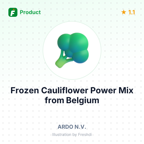 Frozen Cauliflower Power Mix – summary card, no photo uploaded yet