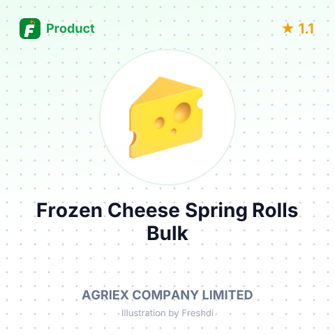 Frozen Cheese Spring Rolls – summary card, no photo uploaded yet