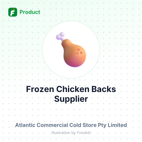 Frozen Chicken Backs – summary card, no photo uploaded yet