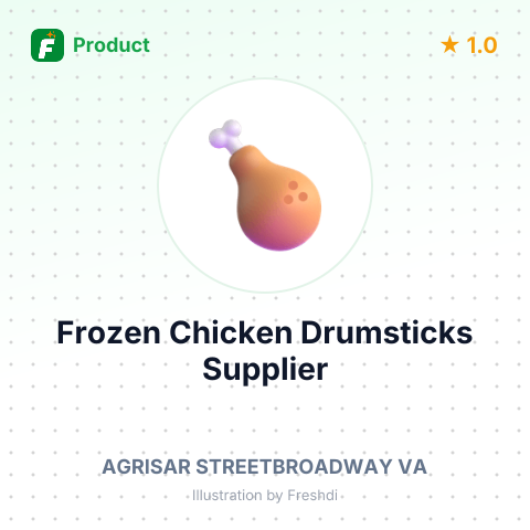 Frozen Chicken Drumsticks – summary card, no photo uploaded yet