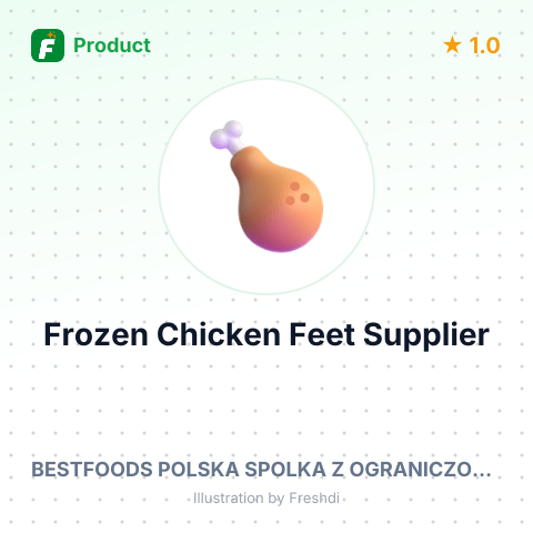 Frozen Chicken Feet – summary card, no photo uploaded yet