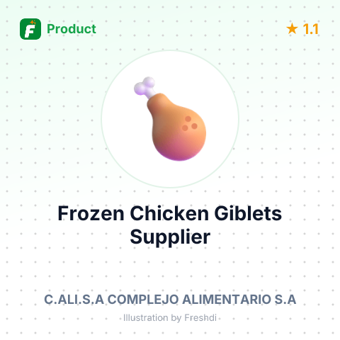 Frozen Chicken Giblets – summary card, no photo uploaded yet
