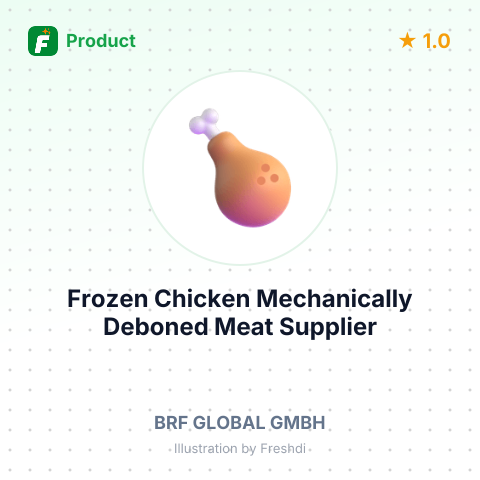 Frozen Chicken Mechanically Deboned Meat – summary card, no photo uploaded yet