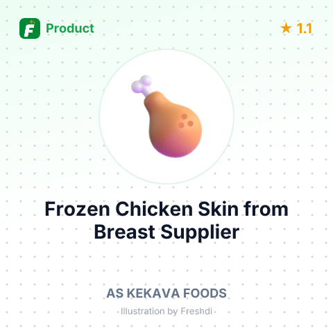 Frozen Chicken Skin from Breast – summary card, no photo uploaded yet