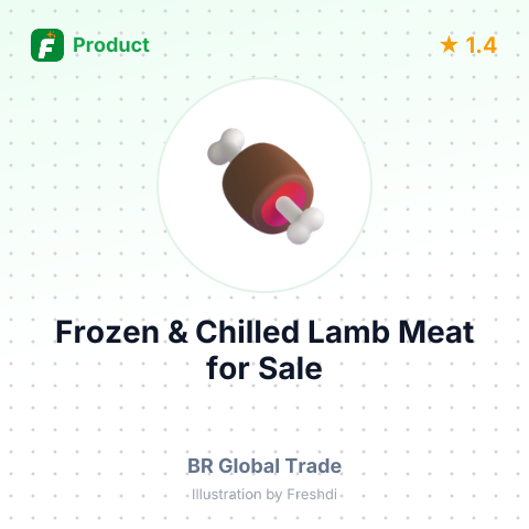 Frozen & Chilled Lamb Meat – summary card, no photo uploaded yet