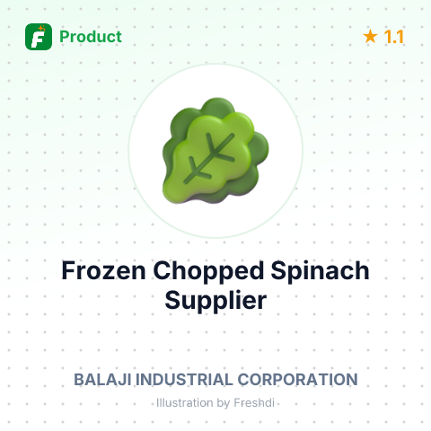 Frozen Chopped Spinach – summary card, no photo uploaded yet