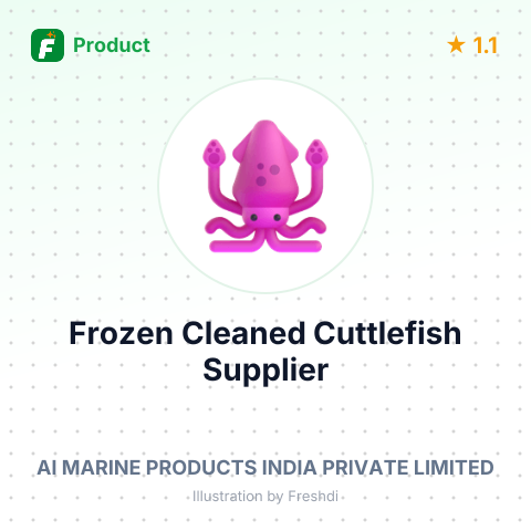 Frozen Cleaned Cuttlefish – summary card, no photo uploaded yet