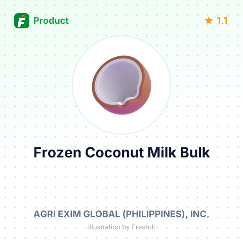 Frozen Coconut Milk – summary card, no photo uploaded yet