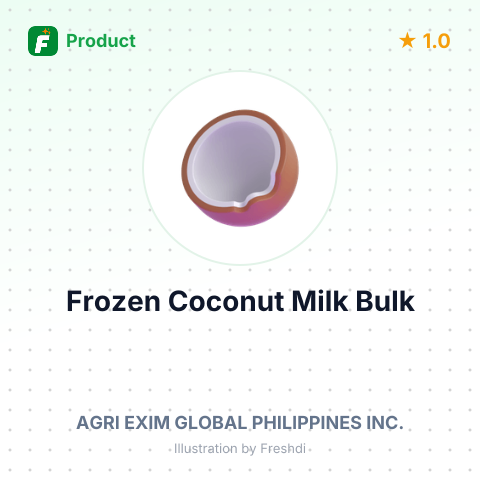 Frozen Coconut Milk – summary card, no photo uploaded yet