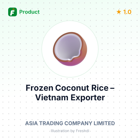 Frozen Coconut Rice – summary card, no photo uploaded yet