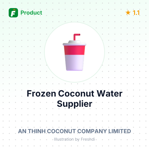 Frozen Coconut Water – summary card, no photo uploaded yet